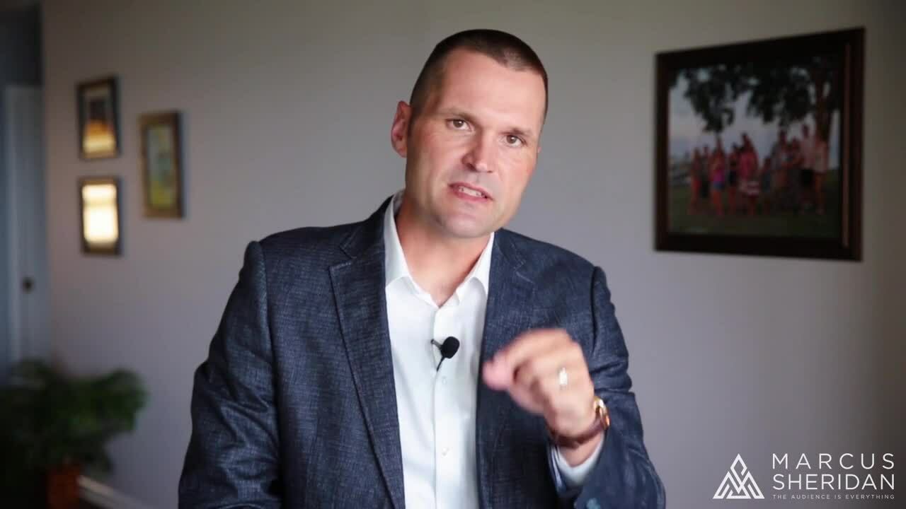Social Video: Marcus Sheridan Address a Controversial Question and Perspective