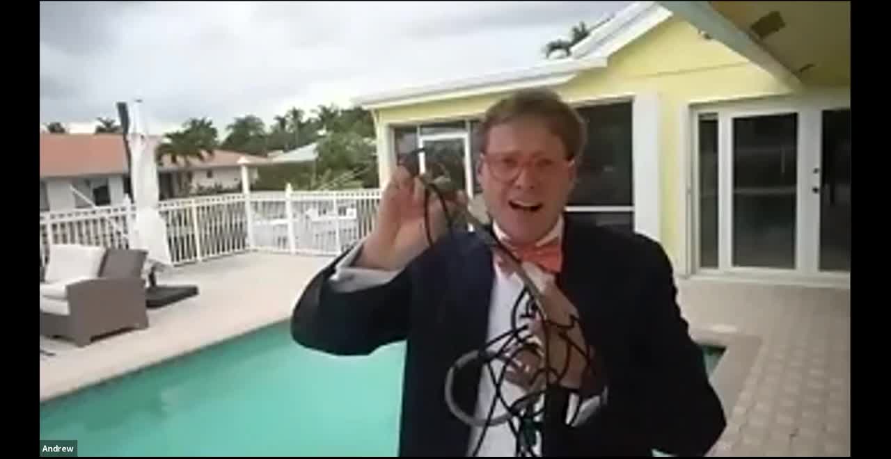 Webinar Example: Andrew Davis Creates Webinar Magic with TV Production Techniques
